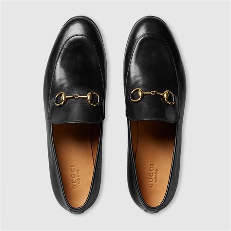 gucci jordaan leather loafer slideshow|Gucci jordaan loafer women's.